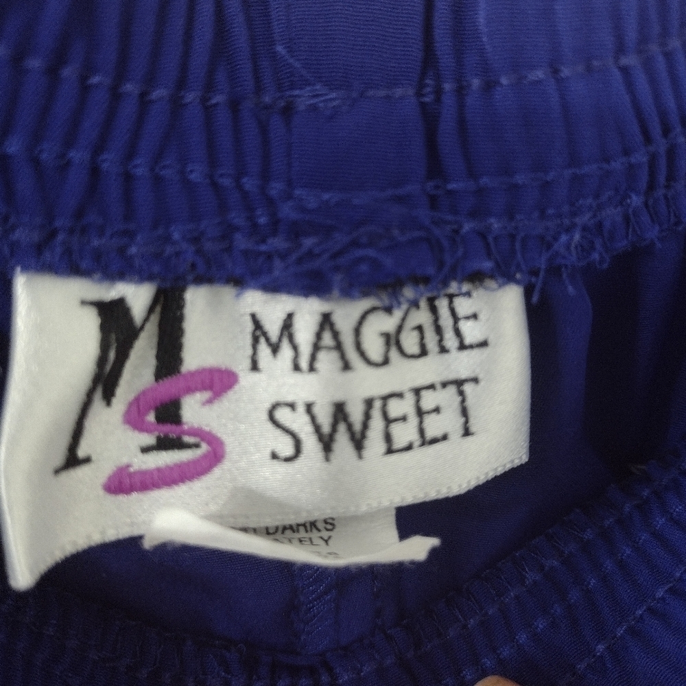 Maggie Sweet pants. Vintage pull on. Granny pants high rise. Size (1X) - Picture 6 of 9